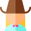 Cowgirl ícone 64x64