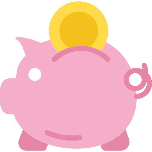 Piggy bank icon