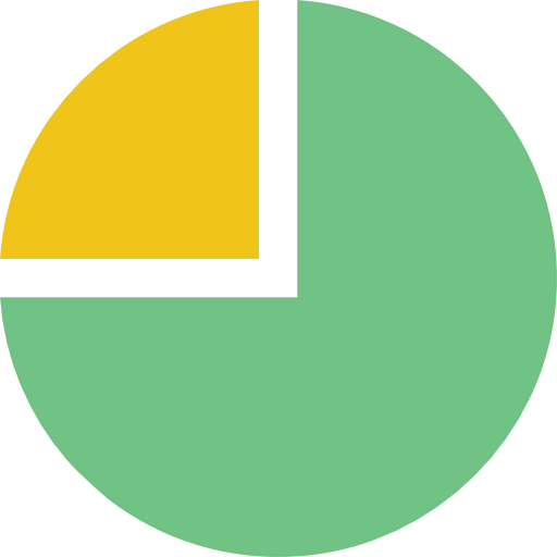 Pie chart icon