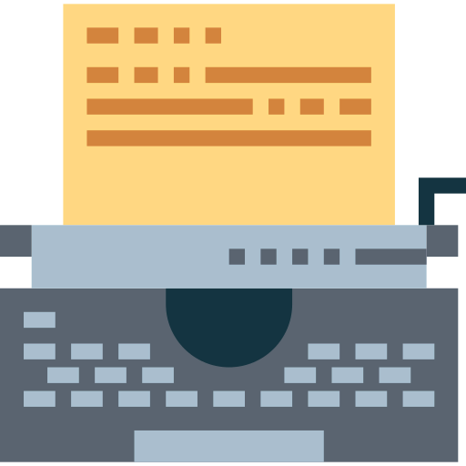 Typewriter ícone