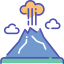 Volcano icon 64x64