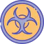 Biohazard Symbol 64x64