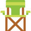 Camping chair icon 64x64