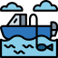 Fishing boat icon 64x64