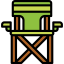 Camping chair icon 64x64