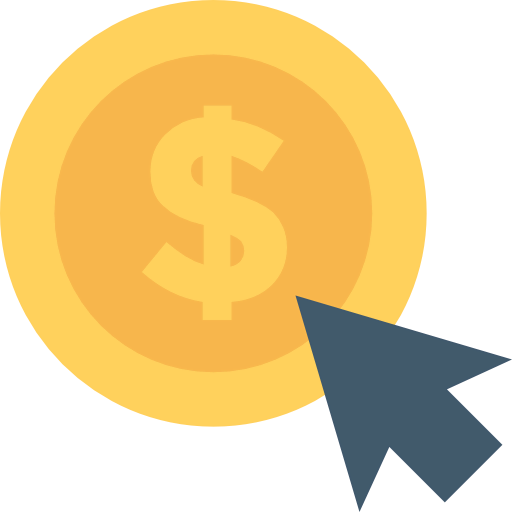 Pay per click Symbol