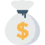Money bag icon 64x64