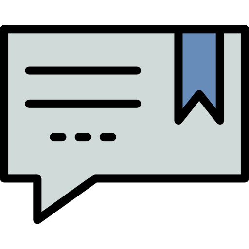 Speech bubble icon