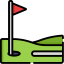 Golf field icon 64x64