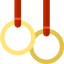 Gymnastic rings icône 64x64