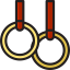 Gymnastic rings icon 64x64