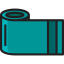 Yoga mat icon 64x64
