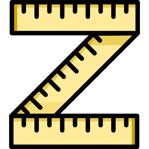 Measuring tape ícone