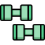 Dumbbell Symbol 64x64
