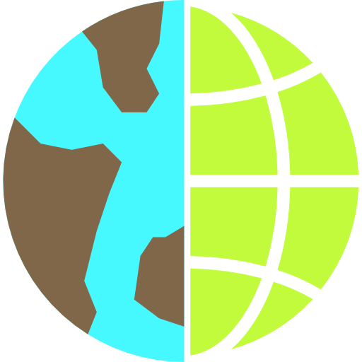 Globe grid іконка