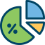 Pie chart icon 64x64