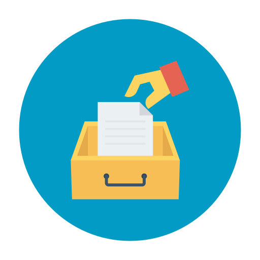 Filing cabinet icon