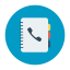 Telephone directory icon 64x64