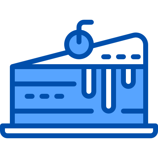 Cake slice icon