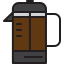 French press icon 64x64