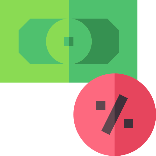 Interest rate icon