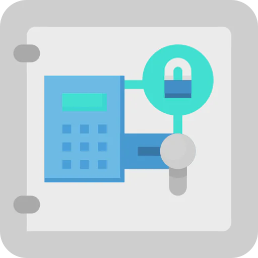 Safe box icon