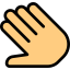 Open hand icon 64x64