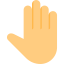 Open hand ícono 64x64