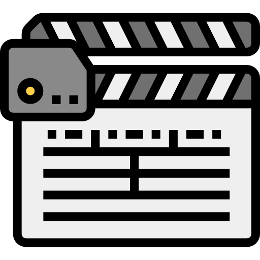 Clapperboard icon