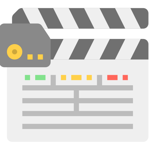 Clapperboard icon