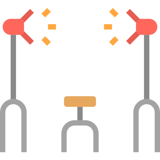 Lighting set icon