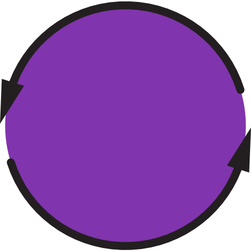 Circular arrows icon
