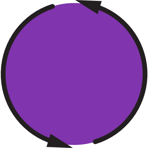 Circular arrows icon