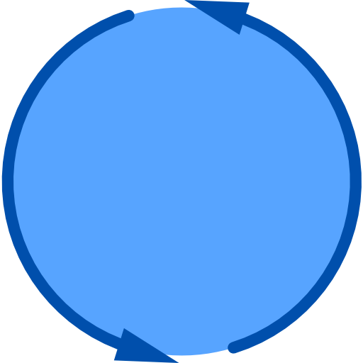 Circular arrows icon