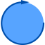 Circular arrow icon 64x64