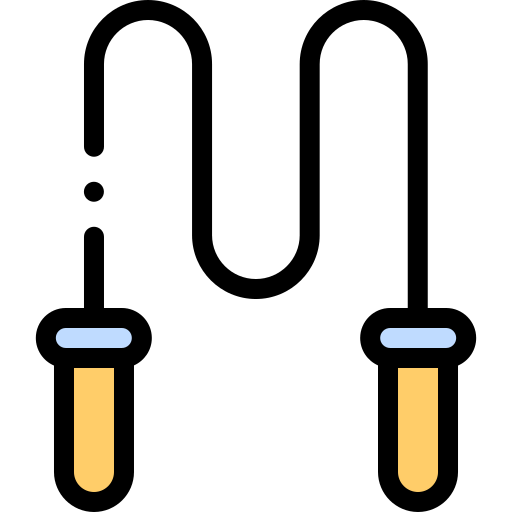 Jumping rope icon