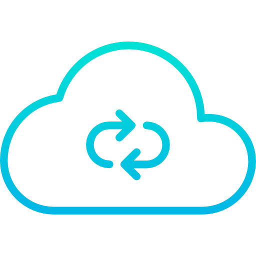 Cloud computing ícono