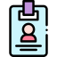 Id card icon 64x64