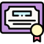 Certificate icon 64x64