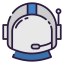Astronaut helmet アイコン 64x64