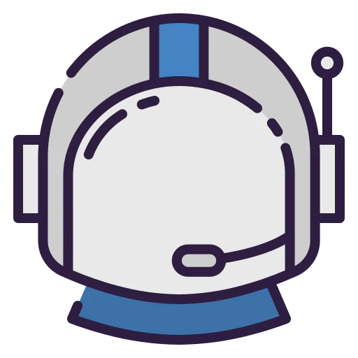 Astronaut helmet アイコン