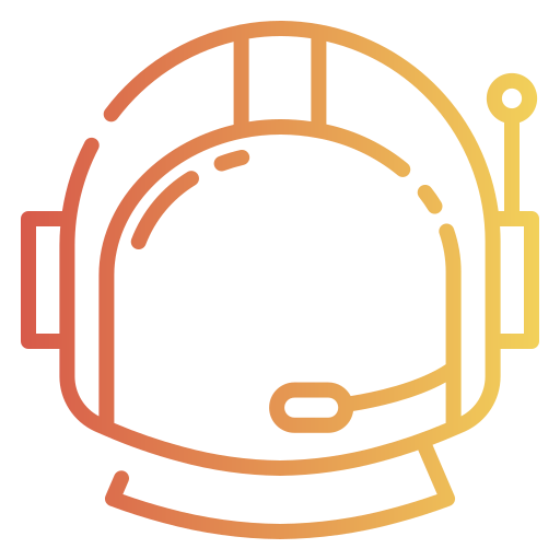 Astronaut helmet アイコン