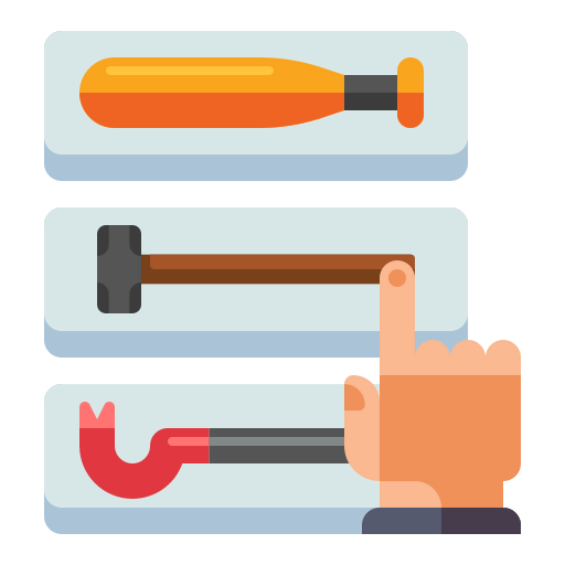 Construction tools icon