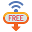 Free wifi icon 64x64