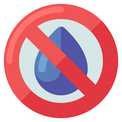 No liquid icon