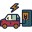 Electric car icon 64x64