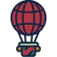 Hot air balloon icon 64x64