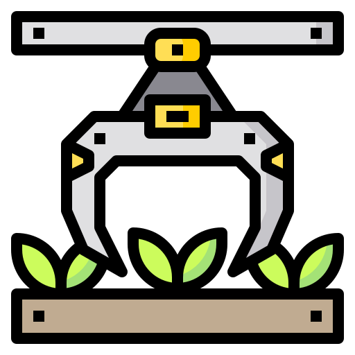 Robot arm icon