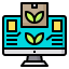 Shopping online icon 64x64