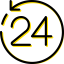 24 hours icon 64x64